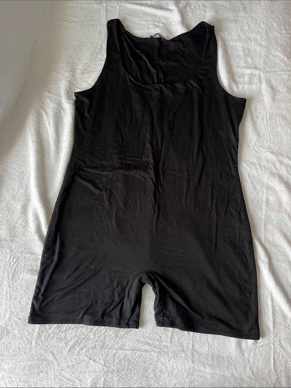 Fashion Nova Black Sleeveless Jumpsuit